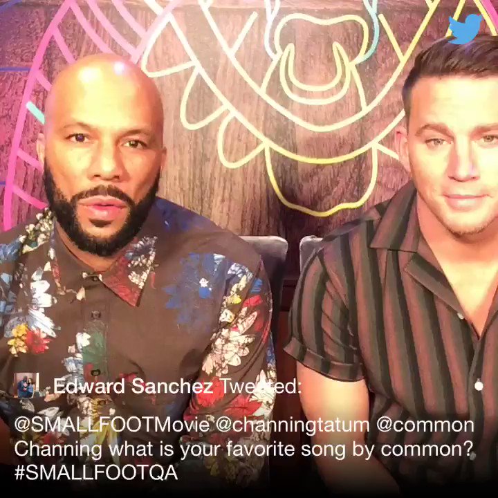.@edwardistheman #SMALLFOOTQA https://t.co/Fjnoy3JXYe