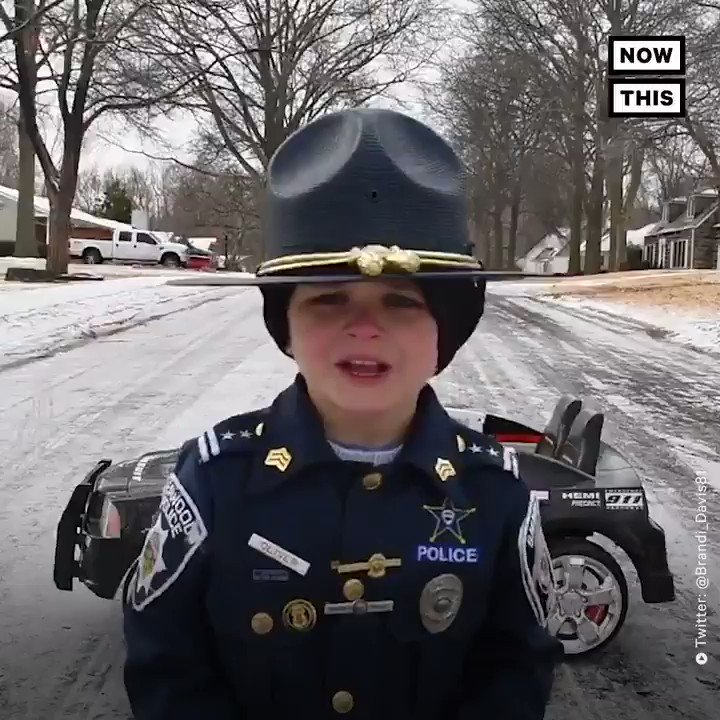 RT @nowthisnews: This kid ‘trooper’ is teaching people how to drive safely on icy roads https://t.co/NCuogbeWso