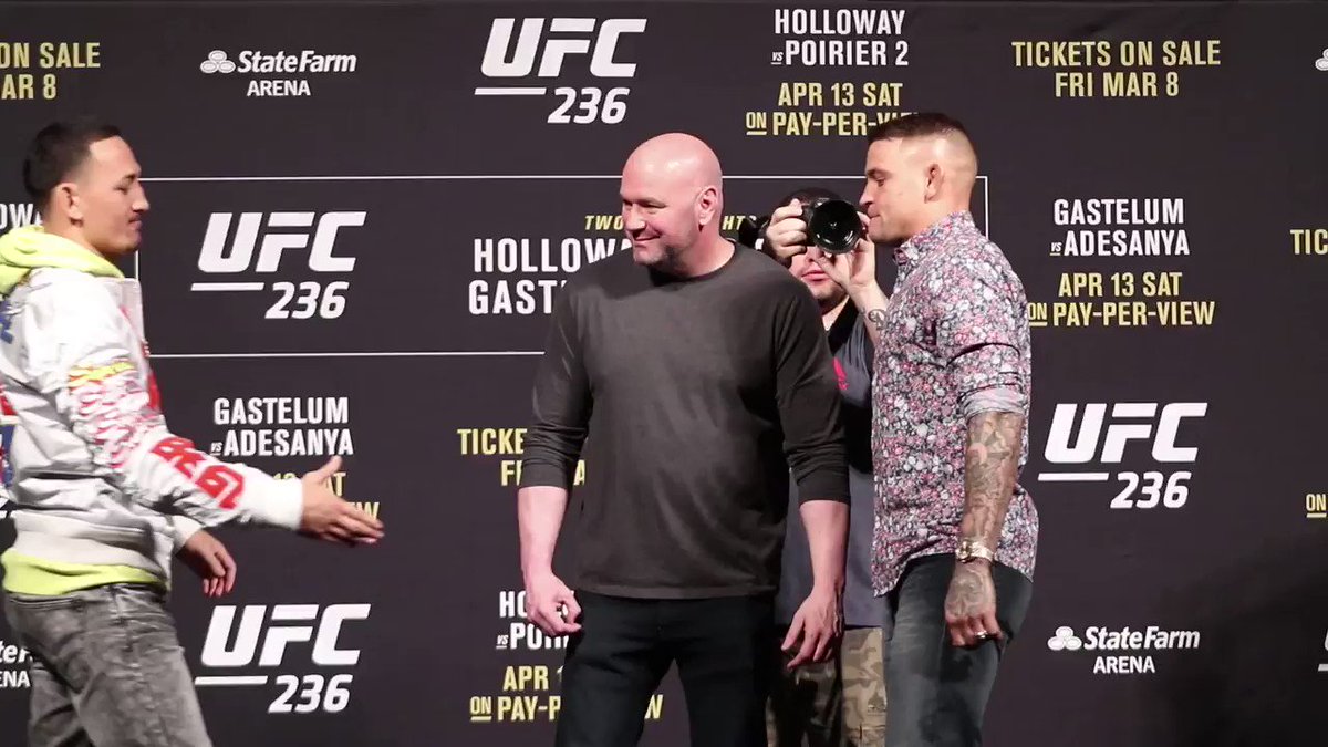 RT @Maclifeofficial: Max Holloway vs. Dustin Poirier. A rematch with gold on the line. https://t.co/3xy4CylgBs