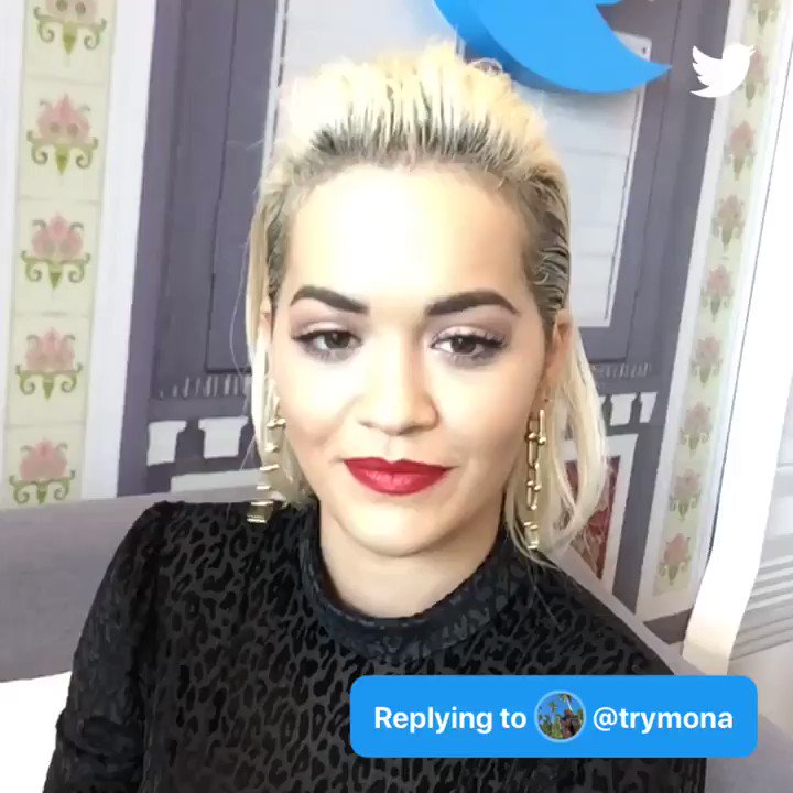 Q: Do you sing in the shower? ???? #AskRitaOra
- @trymona

A: https://t.co/PgOm4lTLnn