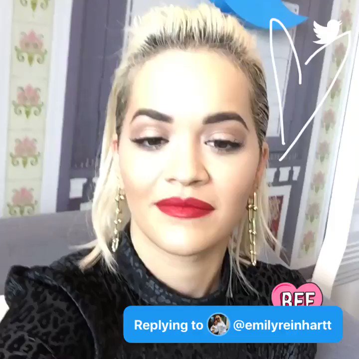 Q: #AskRitaOra favourite thing about touring and why? ????????
- @emilyreinhartt

A: https://t.co/BzjbA1mFhJ