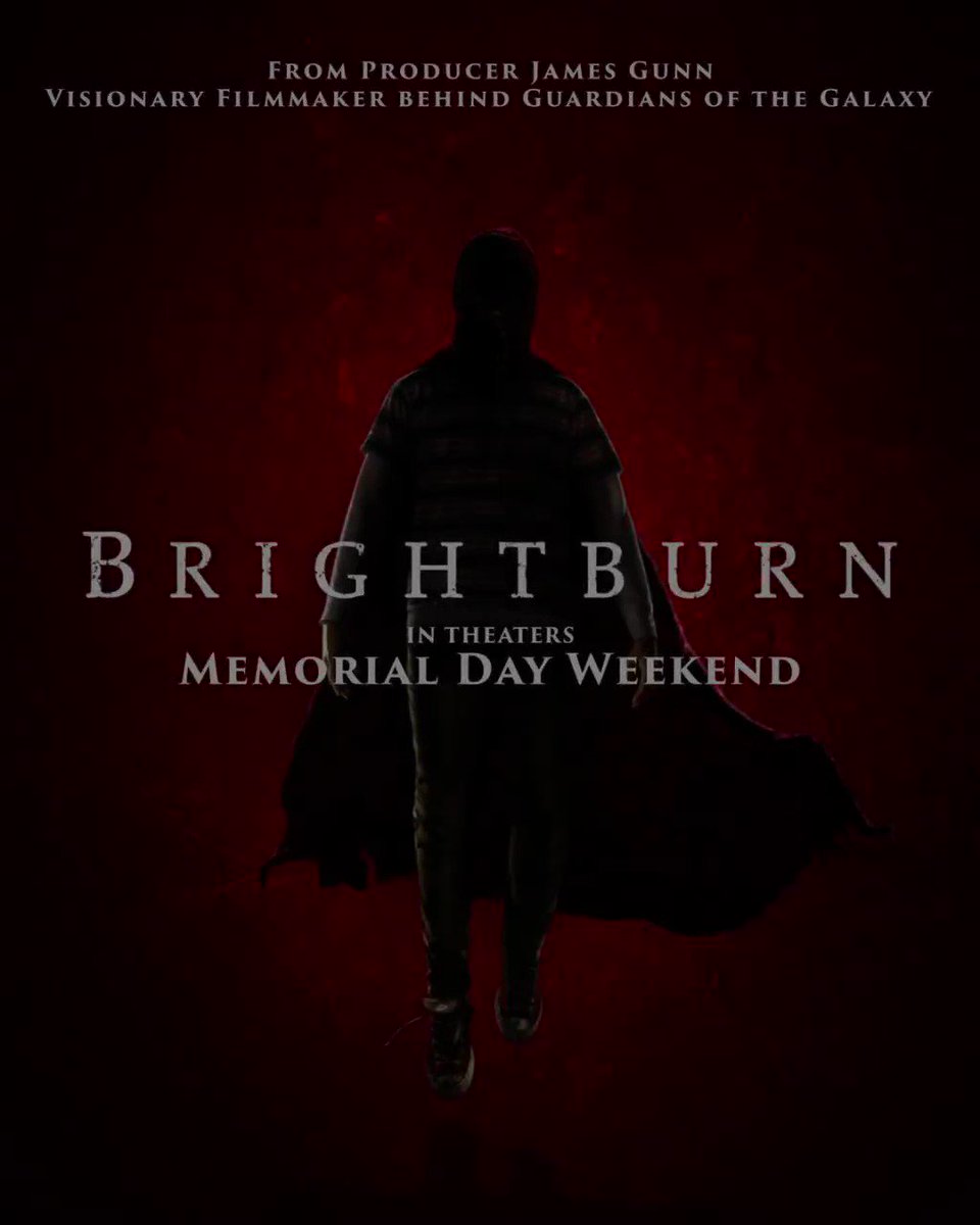 The birth of a new genre. #Brightburn in theaters Memorial Day weekend. https://t.co/NuYPa9vCx6