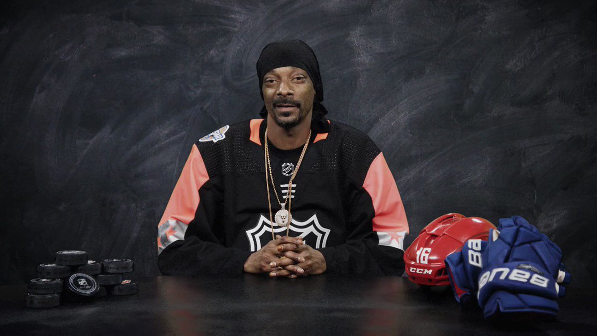 RT @NHL: Uncle @SnoopDogg is always droppin' knowledge! 

The Professor of Pucks explains hockey slang. ???? https://t.co/DP3OFABKOE