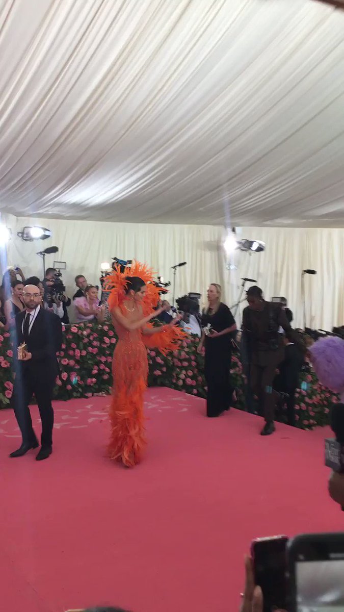 RT @MTV: Hi, feathers!!!!!! ✨ @KendallJenner @KylieJenner @trvisXX #MetGala https://t.co/lggLPVYO1I