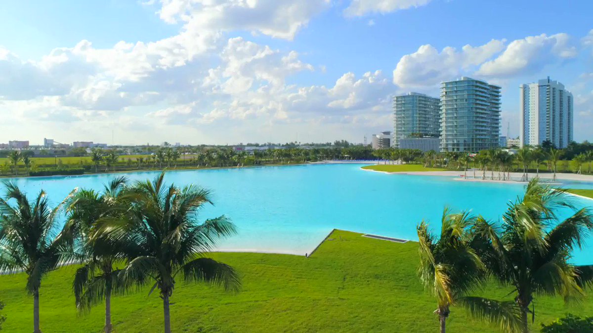 Massive new 7acre swimming lagoon opens in North Miami. Scoopnest