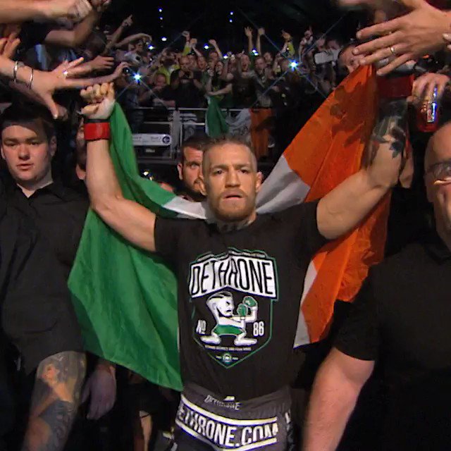 RT @ufc: #OnThisDay in 2014...

@TheNotoriousMMA gave us a homecoming to remember ???????? https://t.co/2RT3uCIDbO