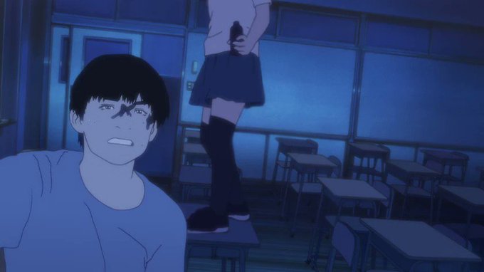 Key Animation: ???Anime: Aku no Hana (惡の華) (2013) Key Animation: ???Anime: Aku no Hana (惡の華) (2013)