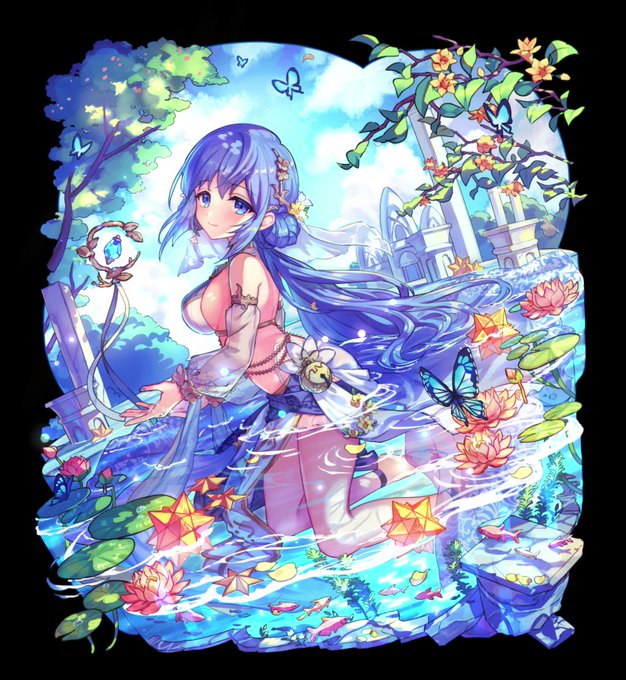 「優燦潤む星繋 ステラ」さんをスキル進化することで見ることが出来る、モーションイラストをご紹介します、です!(✿੭ु & 「優燦潤む星繋 ステラ」さんをスキル進化することで見ることが出来る、モーションイラストをご紹介します、です!(✿੭ु &