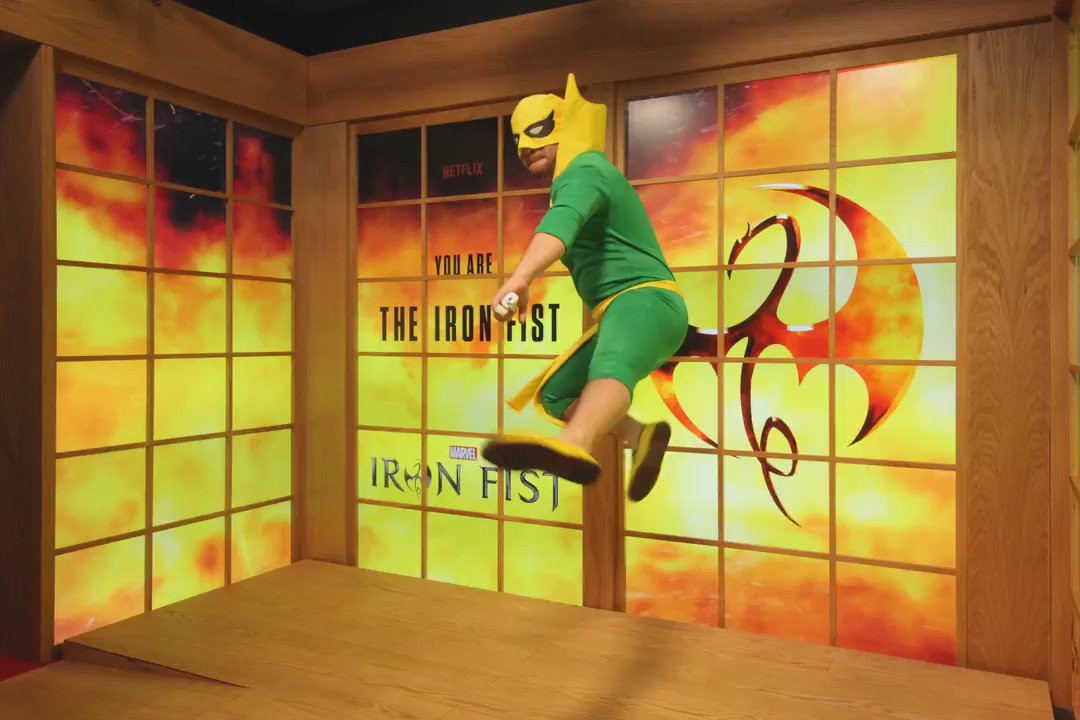 RT @MarvelIronFist: Kicking it old school. #IronFist #MarvelNYCC https://t.co/rWL3cHM4Dj