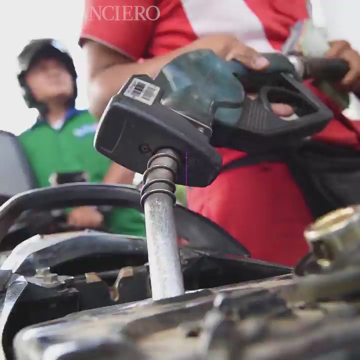 Es cuántos litros de la gasolina se mete en el depósito del campo