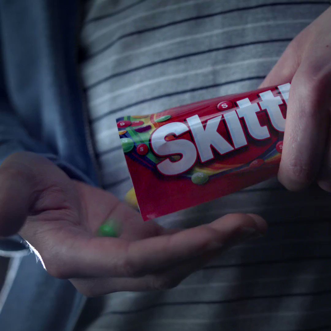 Skittles. pic.twitter.com/iAFQfdk1gY. commercial ahead of the game? 
