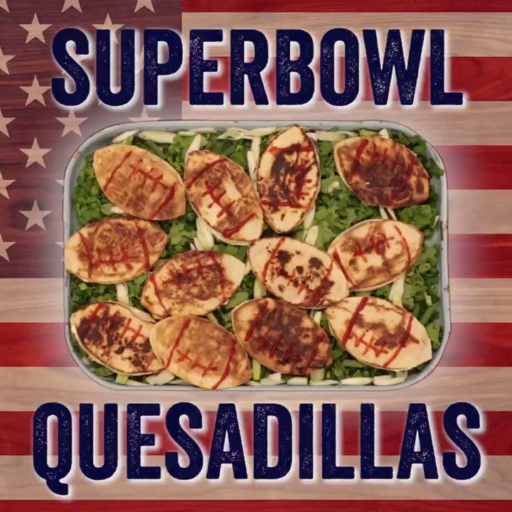 Not long till the #SUPERBOWL baby!!!! wooohoo bring out those quesadillas... https://t.co/JjV7NO8B2x