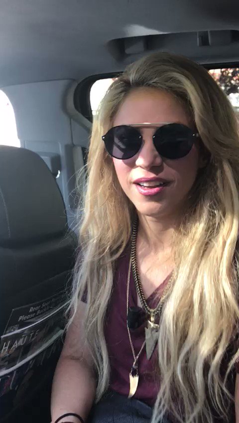 About to surprise the hunters of El Dorado in NY! Shak #ShakiraElDorado https://t.co/pebTltCTNt