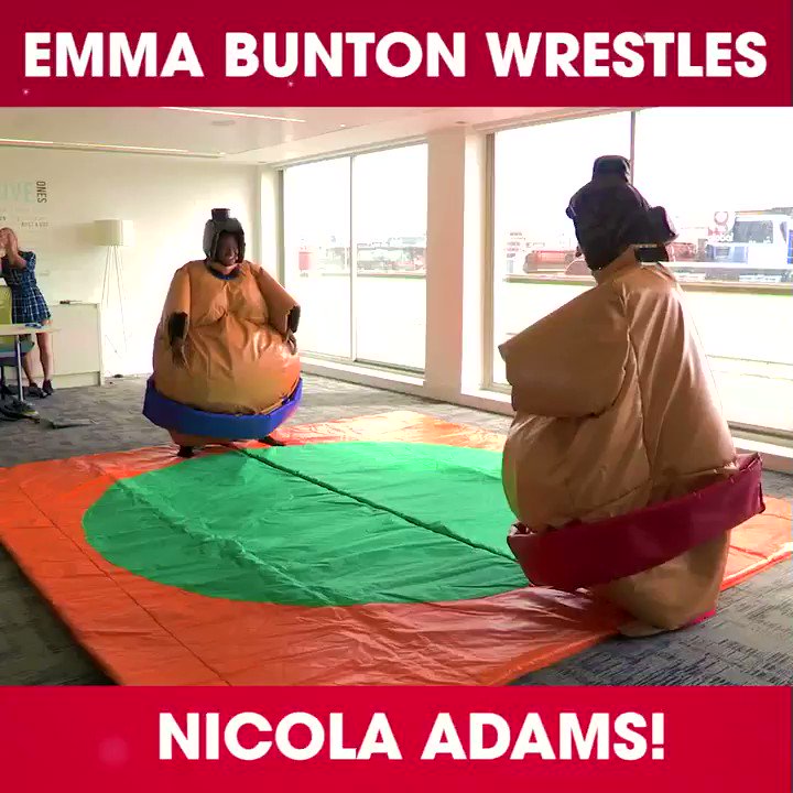RT @HeartLondon: It's boxer @NicolaAdams vs Spice Girl @EmmaBunton!! #HeartLondonBreakfast https://t.co/CkZw3Cef7W