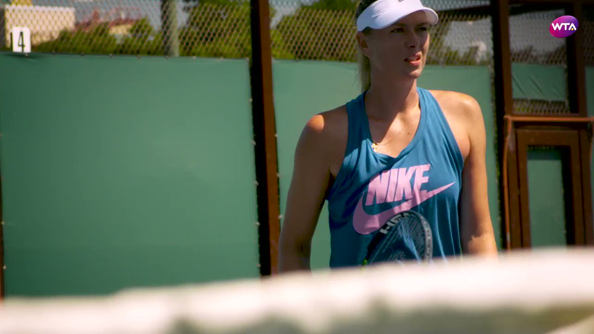 RT @WTA: Backhand and forehand practice for @MariaSharapova at @BOTWClassic! ???? https://t.co/2a3tlu8Y0r