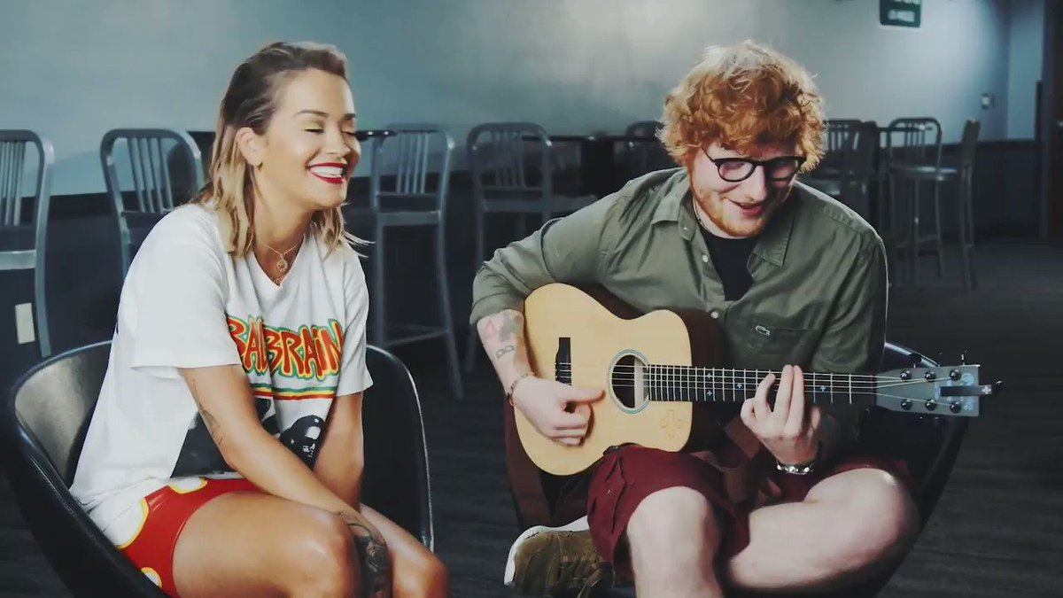 RT @YouTube: .@RitaOra sits down with #EdSheeran for an acoustic performance of #YourSong https://t.co/L8EZYkMtp1 https://t.co/tve0xFZi9r