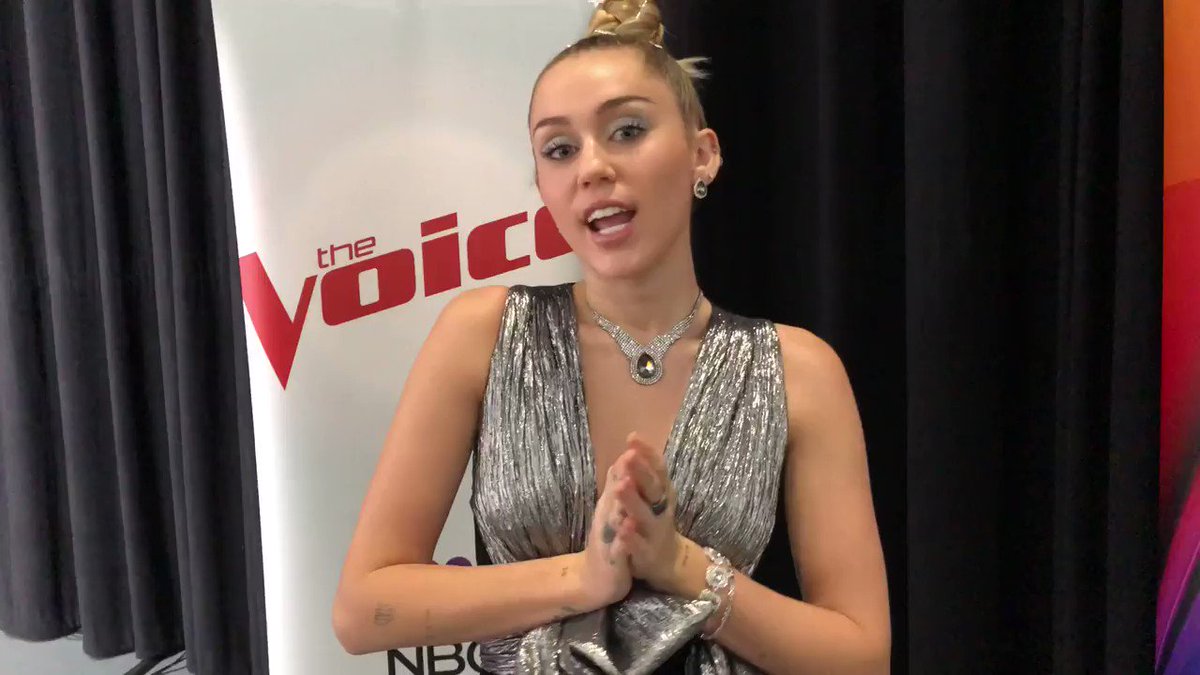 RT @NBCTheVoice: TONIGHT! Our #VoiceTop11 sings the songs YOU selected. @MileyCyrus https://t.co/ENIBvZFBJb