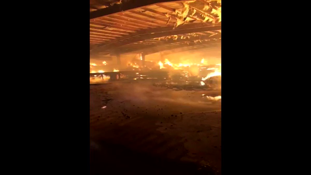 Late Saturday Night A Fire Tore Through Graf Brothers Flooring In