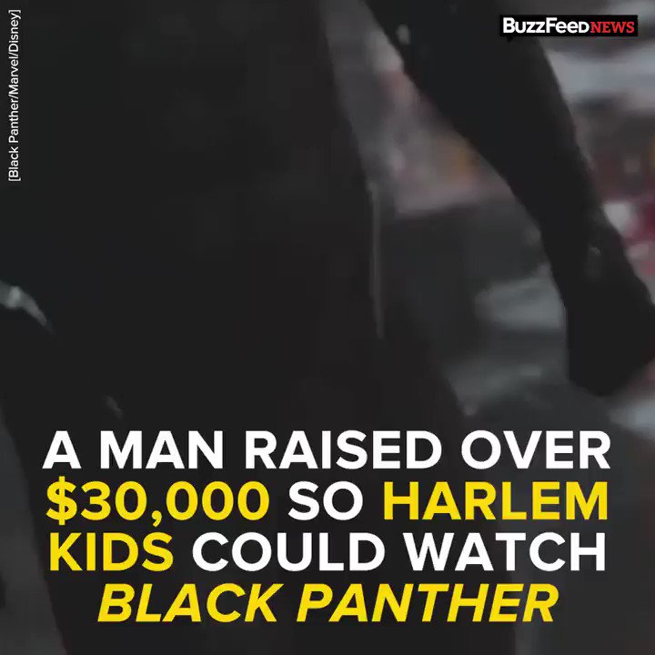 RT @BuzzFeed: a man raised over $30,000 so kids in Harlem could watch 