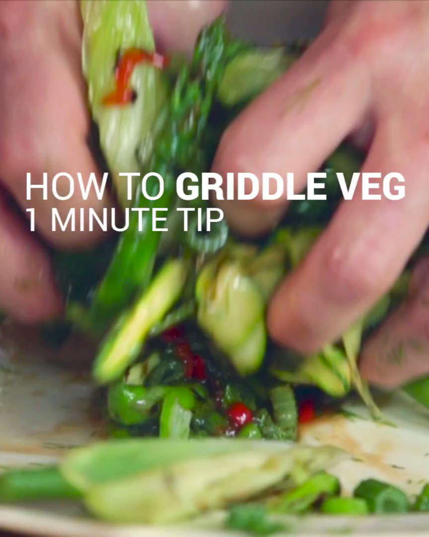 How to griddle veg in 60 seconds! ⏱ https://t.co/sojSuxEmvp