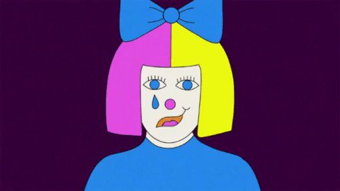 Taking you deeper into the world of LSD! New gifs + stickers on @GIPHY  ????????  https://t.co/lsj6EaVo3d - Team Sia https://t.co/NPMbqMJPum