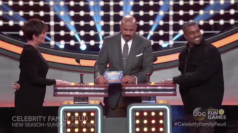 RT @kourtneykardash: Kardashians vs. Wests on @FamilyFeud! Watch Sunday night at 8/7c on ABC https://t.co/XN2dM7i8Uh