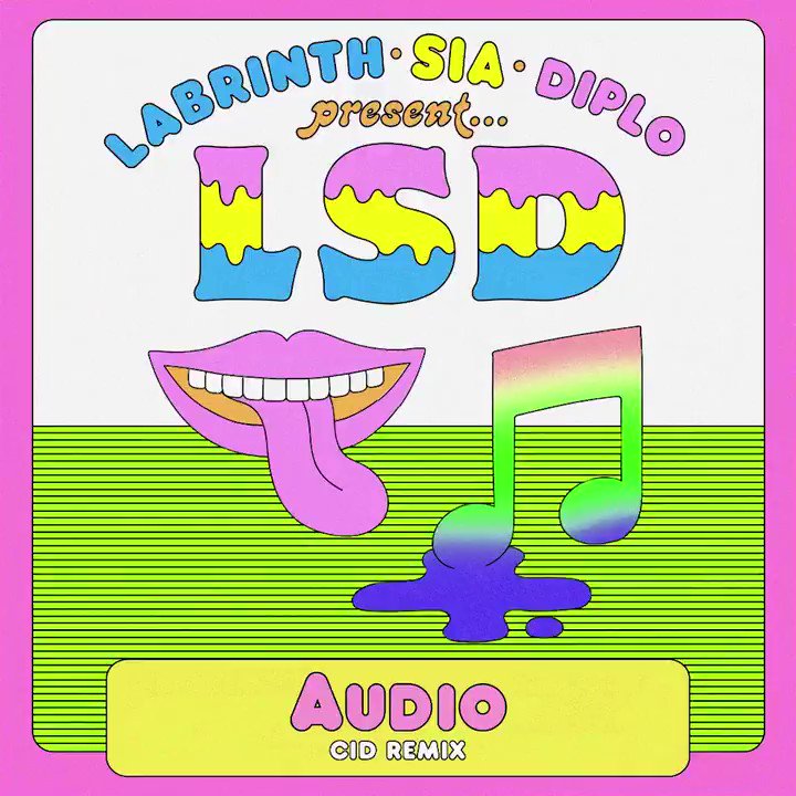 New @CIDMusic remix of “Audio” coming tomorrow ???????? cc @labrinth @diplo - Team Sia https://t.co/EaVI5xufnS