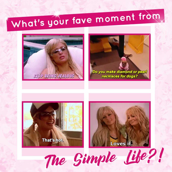 RT @boohoo: What's your fave moment from The Simple Life? ???????????? https://t.co/zi5SuW61xY