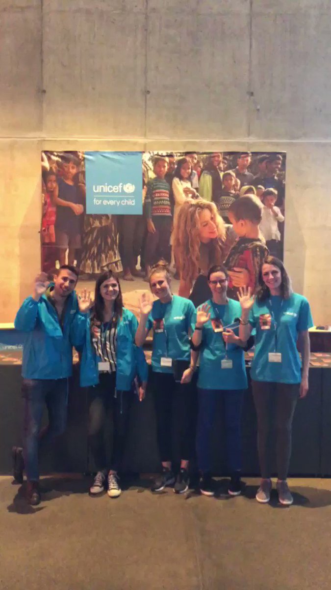 .@UNICEF is here! @UNICEFenEspanol ya está aquí! #ShakiraLuxembourg ShakHQ https://t.co/UqsTbKhOpq