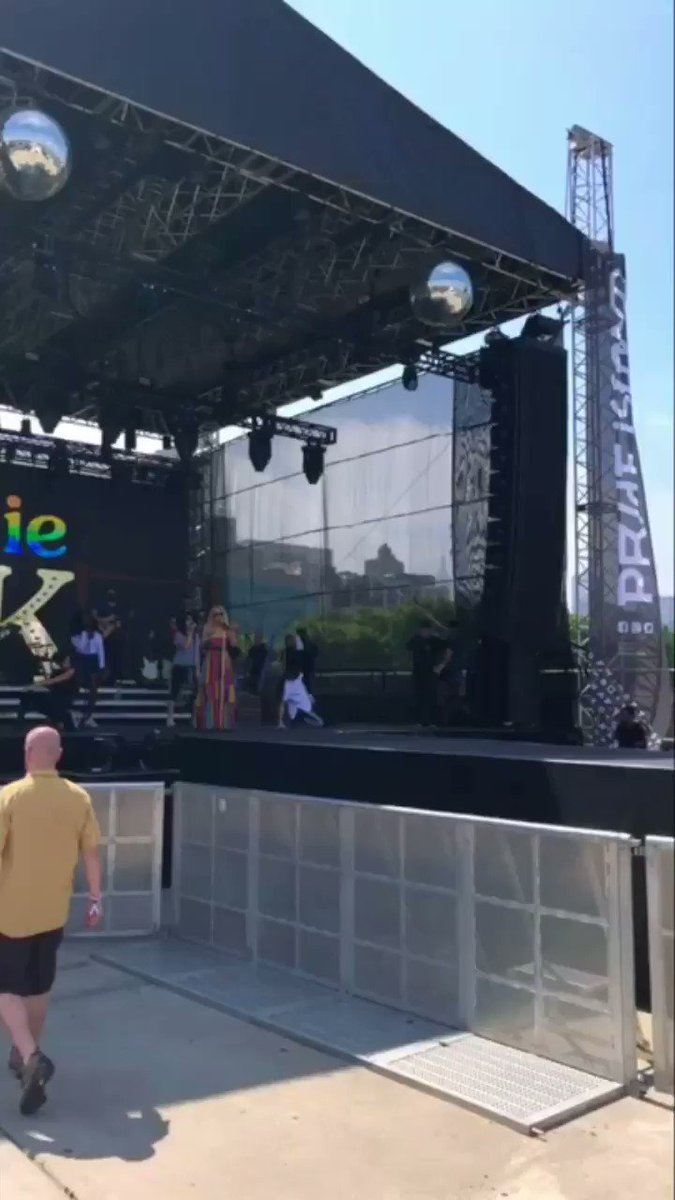 NYC #Pride Soundcheck. See you tonight for the real thing! ????️‍???? https://t.co/KNHejUzz3Q