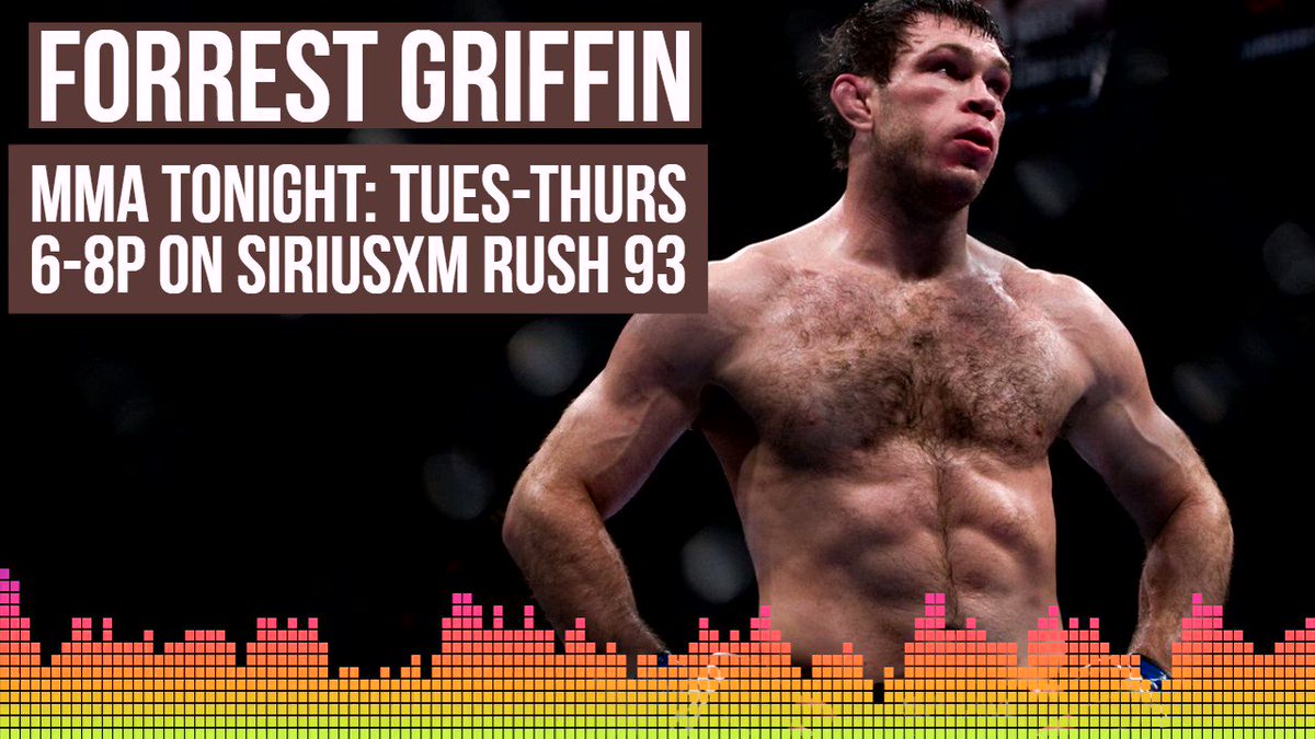 RT @MMAonSiriusXM: .@ForrestGriffin: At the end of the day, UFC is 