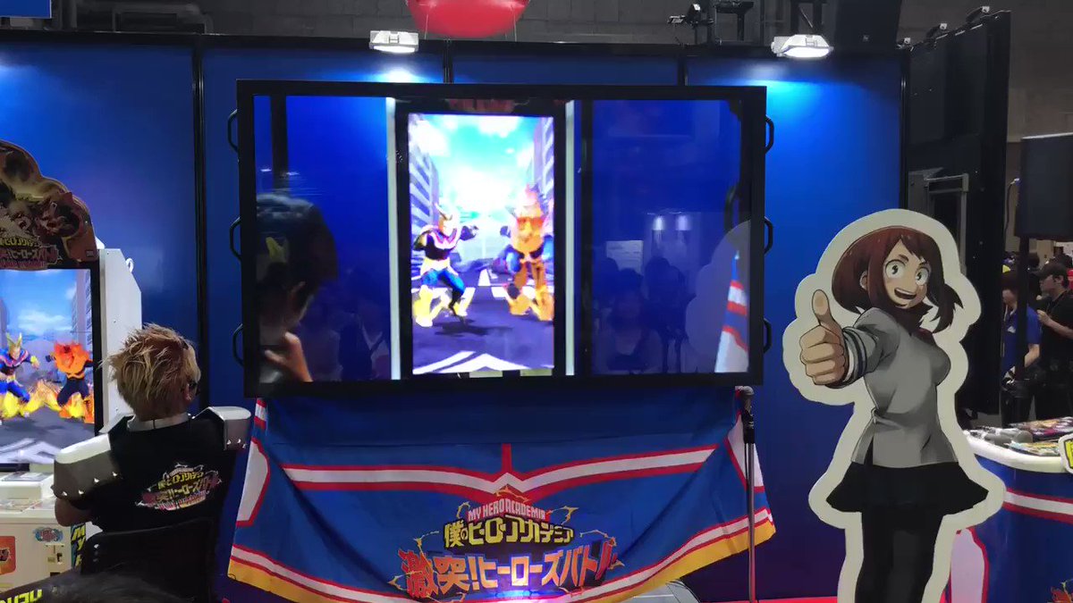 【#ジャンバル】『僕のヒーローアカデミア 激突!ヒーローズバトル Plus Ultra!!』ヒロバトブースでは激しい戦い 【#ジャンバル】『僕のヒーローアカデミア 激突!ヒーローズバトル Plus Ultra!!』ヒロバトブースでは激しい戦い