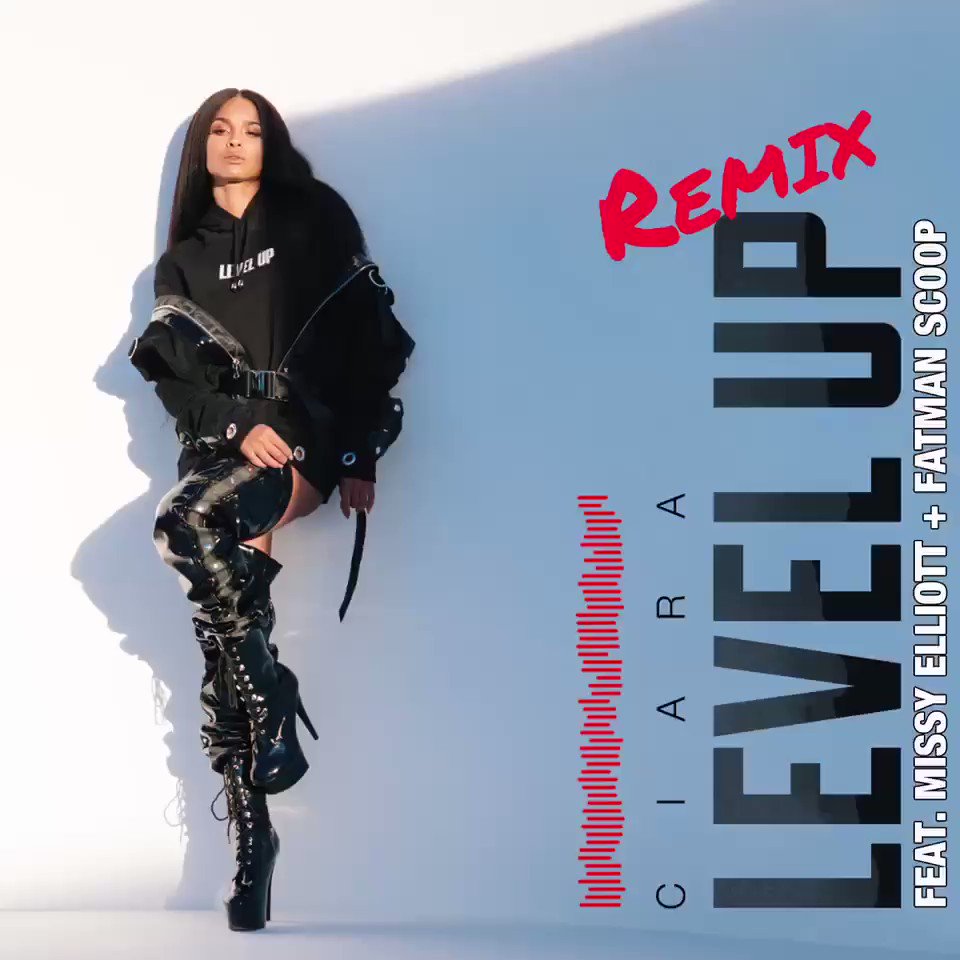 It’s only right we did it again! #LevelUp REMIX ft @MissyElliott and @FatmanScoop out everywhere 12am Et!!! https://t.co/l5b4JXz08X