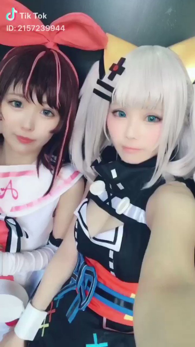 ※コスプレ動画月ちゃんとアイちゃんでTik Tokやってみた♫꒰・‿・๑꒱♪♪本人達の音源使っているやつ!!初心者なので ※コスプレ動画月ちゃんとアイちゃんでTik Tokやってみた♫꒰・‿・๑꒱♪♪本人達の音源使っているやつ!!初心者なので