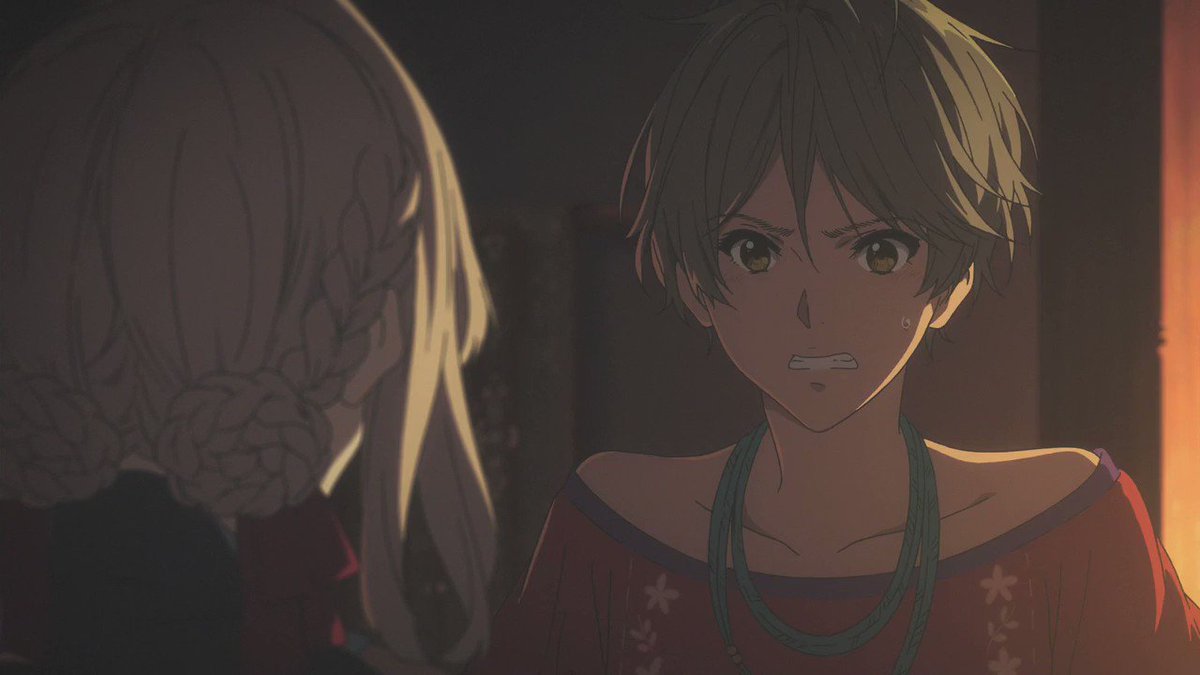 #ヴァイオレット・エヴァーガーデン 第4話より少しは理解できるようになったと思っていたのですが人の気持ちはとても複雑で繊 #ヴァイオレット・エヴァーガーデン 第4話より少しは理解できるようになったと思っていたのですが人の気持ちはとても複雑で繊