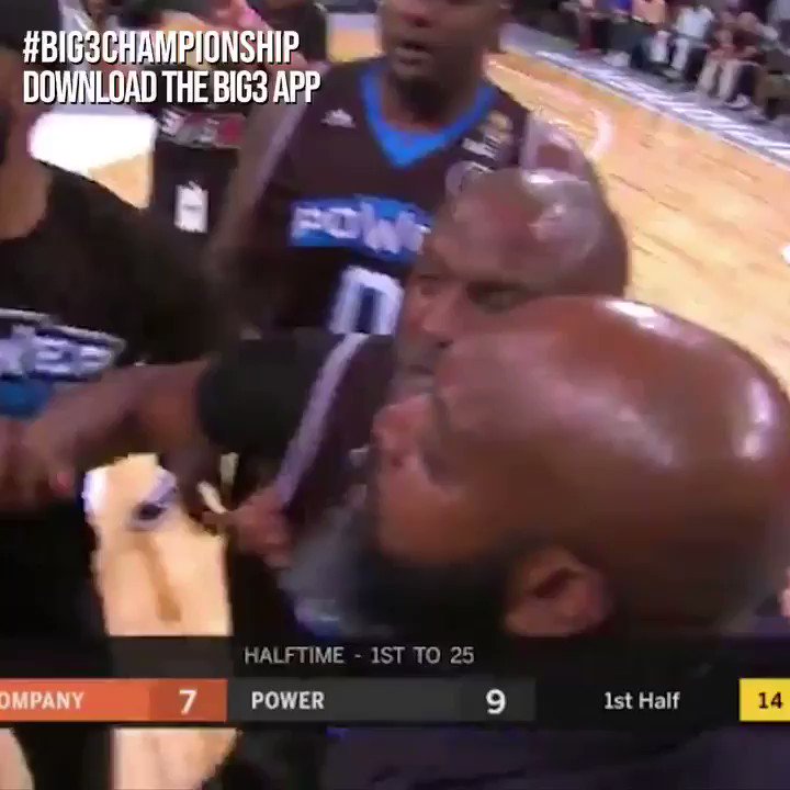 RT @thebig3: It’s getting heated in BK #BIG3Championship #BIG3Brooklyn https://t.co/OUoi33hUff