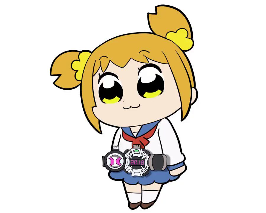 ジクウドライバー手に入れたポプ子#ポプテピピック #仮面ライダージオウ ジクウドライバー手に入れたポプ子#ポプテピピック #仮面ライダージオウ
