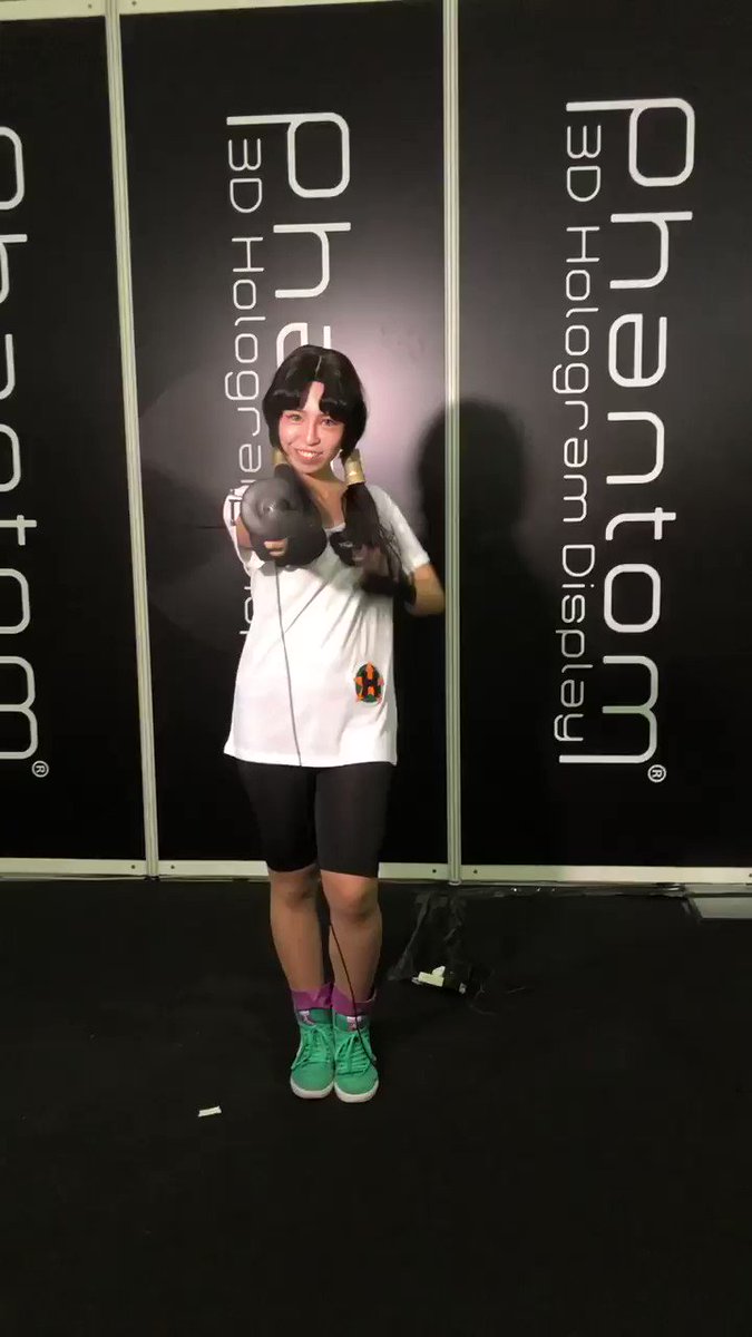 魔法陣出してみた!#TGS #TGS2018 #phantom 魔法陣出してみた!#TGS #TGS2018 #phantom