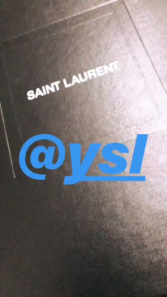 ❤️ @YSL https://t.co/t4qcs2af6S