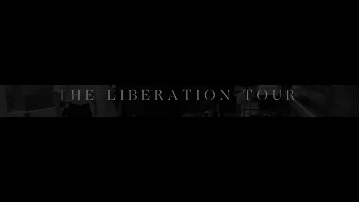we’re just getting started... ????#LiberationTour https://t.co/P3xkLt5JK0