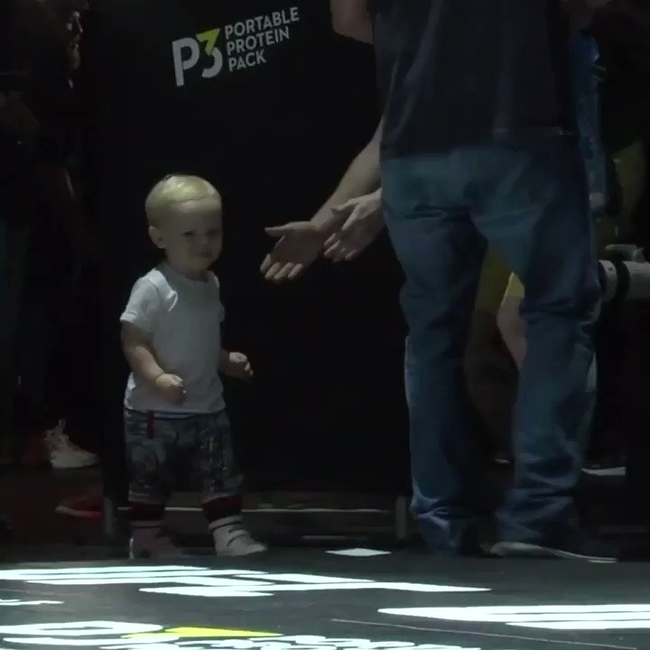 RT @espn: Conor McGregor Jr. is just a year old, but already has his dad's swagger. https://t.co/GlESE3Oc2V