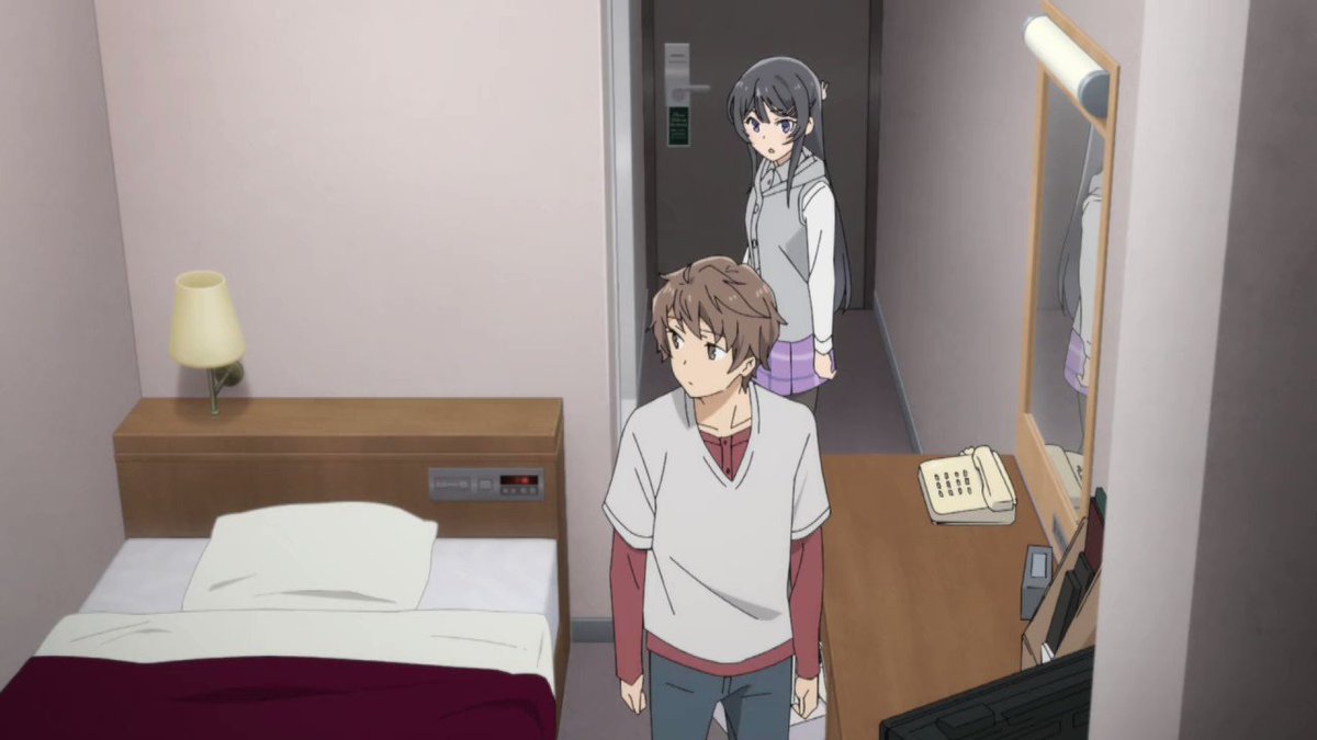 #青春ブタ野郎はバニーガール先輩の夢を見ない 第2話より大丈夫です僕はシャワーの音だけでご飯三杯はいけるんで梓川咲太の言 #青春ブタ野郎はバニーガール先輩の夢を見ない 第2話より大丈夫です僕はシャワーの音だけでご飯三杯はいけるんで梓川咲太の言