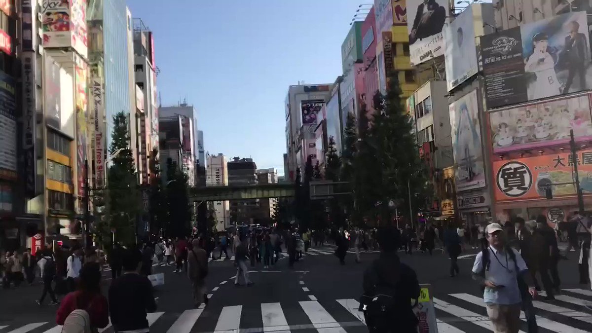 弍#秋葉原#Pedestrian#シュタインズ・ゲート#Japan #Omotemashi 弍#秋葉原#Pedestrian#シュタインズ・ゲート#Japan #Omotemashi