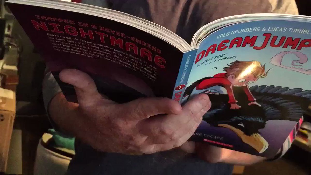 RT @greggrunberg: “I dream about losing my teeth and flying...” - @ScottGrimes on my book series #DreamJumper https://t.co/jriCjoeuMN