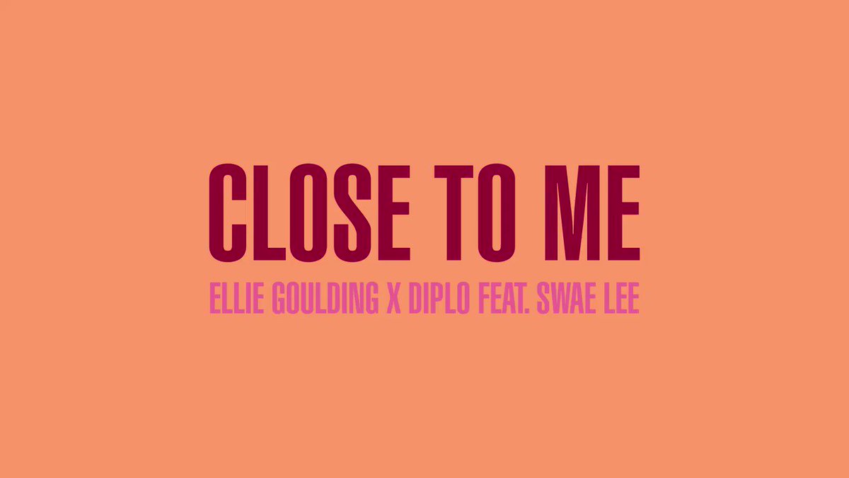 Close To Me with @diplo ft @goSwaeLee ???? https://t.co/e09KebB1wE https://t.co/8cRXScK5vH