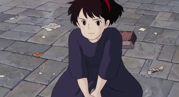 Key Animation: Atsuko Tanaka (田中 敦子)Movie: Kiki's Delivery S Key Animation: Atsuko Tanaka (田中 敦子)Movie: Kiki's Delivery S