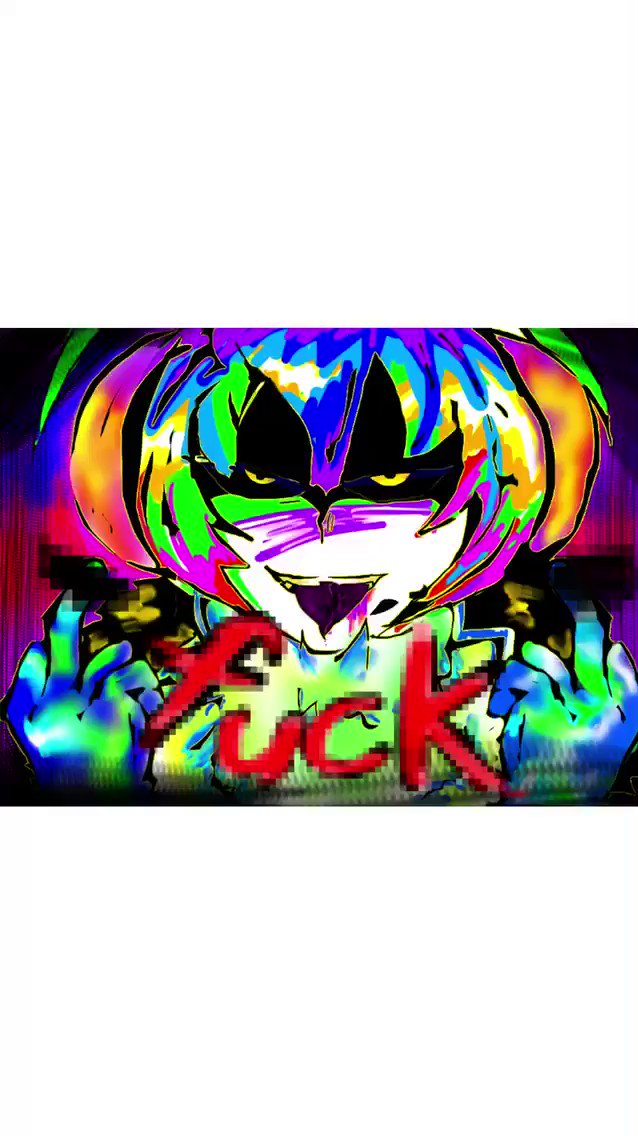 #オレカバトル昔描いたサイケすぎるベルゼ #オレカバトル昔描いたサイケすぎるベルゼ