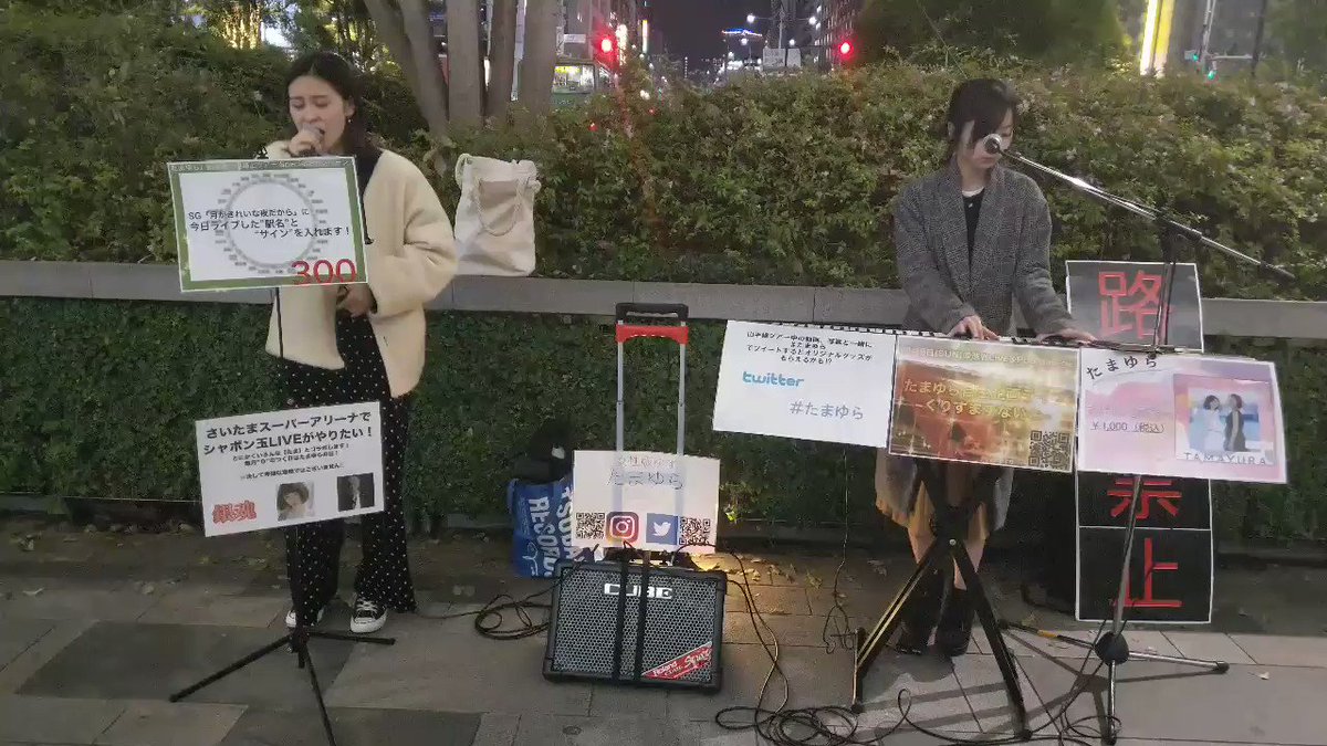 カバー2-②#たまゆら#山手線一周路上ライブ#東京 カバー2-②#たまゆら#山手線一周路上ライブ#東京