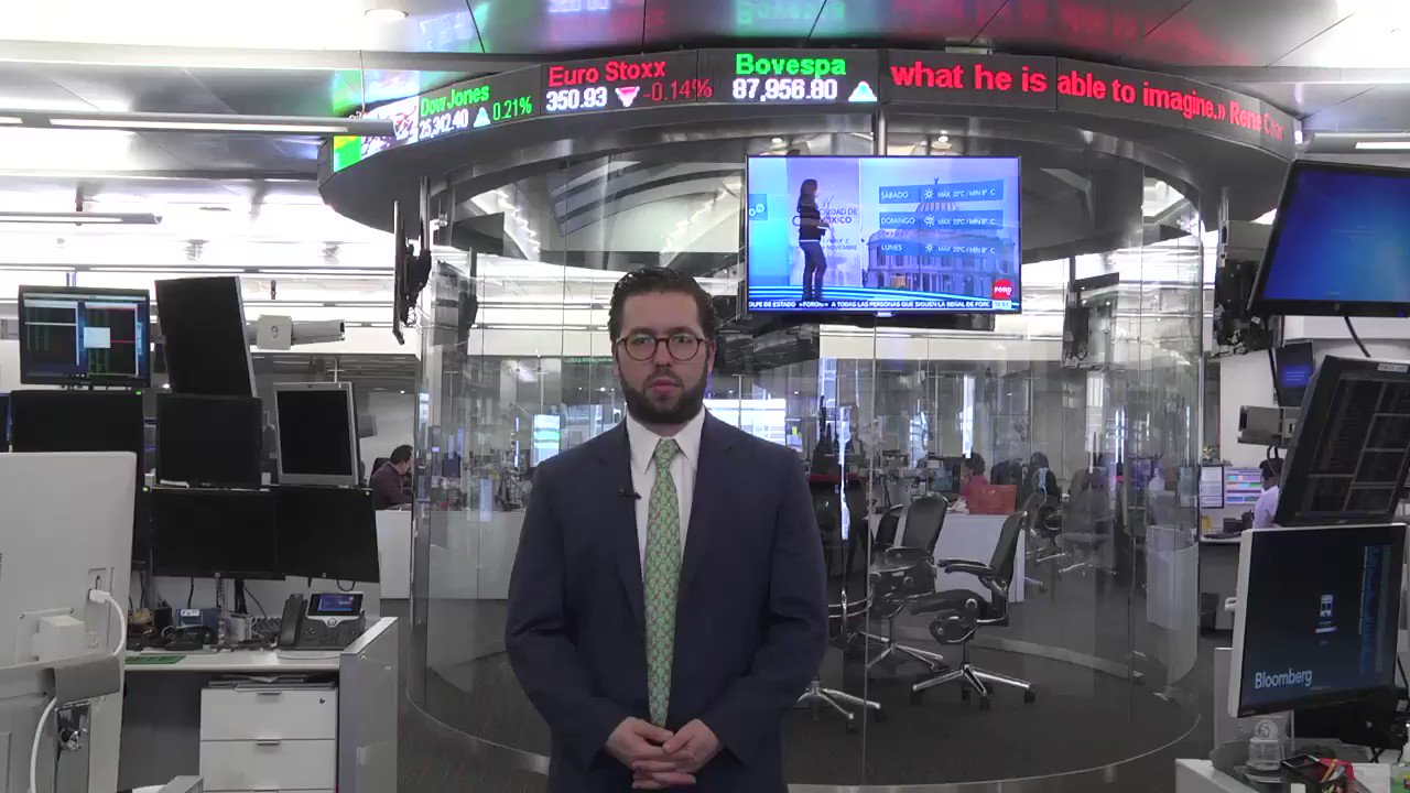 Perspectiva semanal de nuestro Estratega de Mercados; @santiagoleals. 19 al 23 de noviembre | #TipoDeCambio #BMV #Bonos #Mercados https://t.co/ZqB4v66uDN