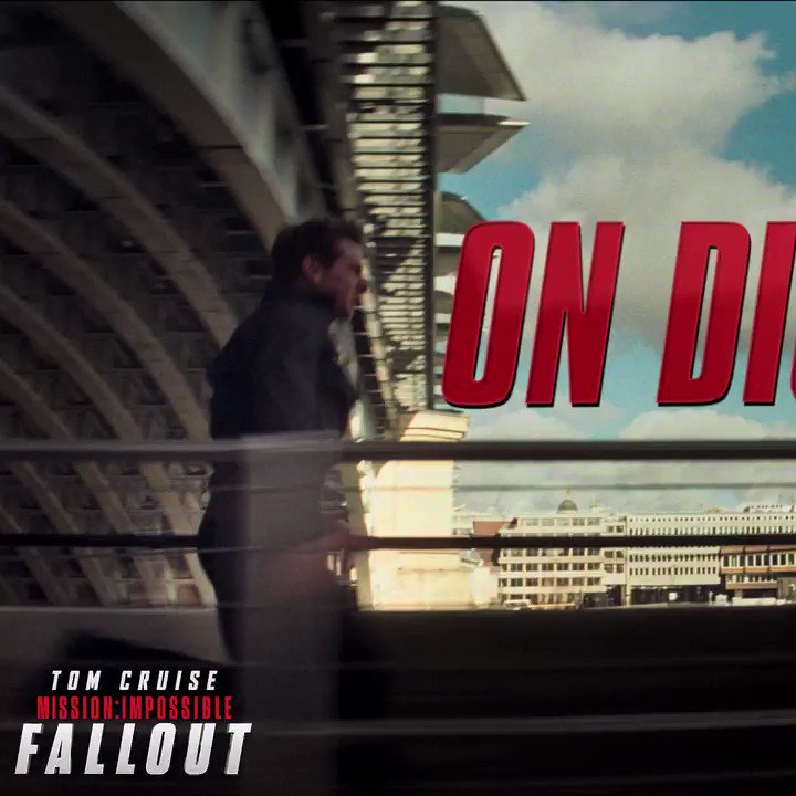 Today's the day. Mission: Impossible Fallout is on digital now. https://t.co/6veAeEmiEw